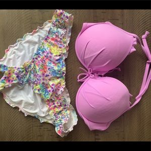 Victoria Secret Swim Top and Bottoms